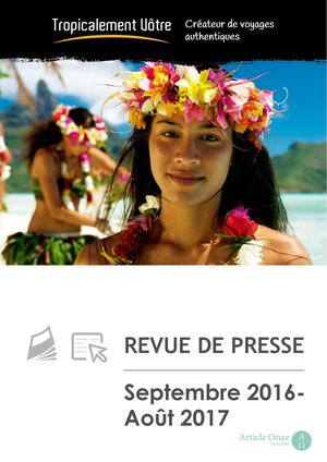 Revue De Presse Septembre 2016 à Août 2017