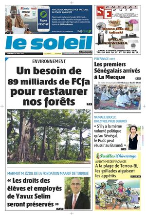 Edition Du 25 Aout 2017