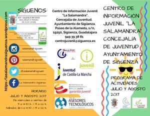 Tríptico julio y agosto 2017