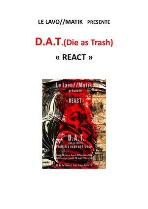 Catalogue DAT (Die as Trash)