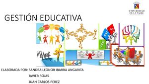 Gestión Educativa CURRICULO