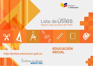 Costa Lista De Utiles 2017 2018