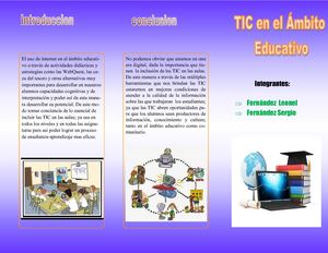 Folleto Informativo Triptico Fernández Leonel-Fernández Sergio