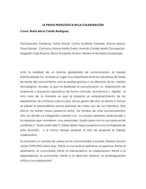 Trabajo colaborativo