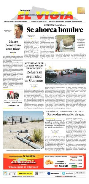 28 de agosto del 2017