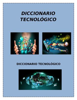 Diccionario Tecnológico