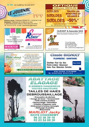 Jvv 284 - JUILLET 2017