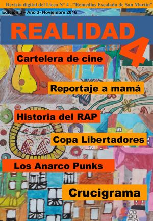 Realidad 4- Revista escolar