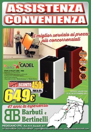 Barbuti Volantino Stufe Sett 2017
