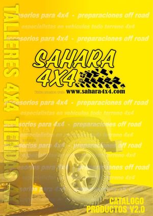 Catalogo Sahara 4x4 2017