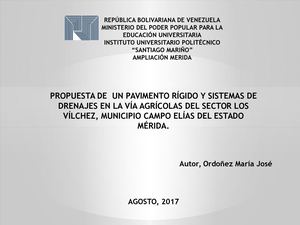 República Bolivariana De Venezuela