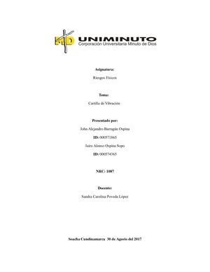 Cartilla En Calameo Riesgo Vibración