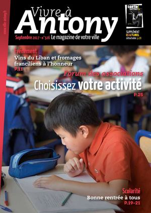 Vivre à Antony - N°326 - septembre 2017