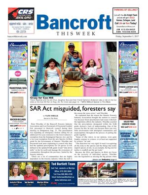 Bancroft This Week Sep 1, 2017