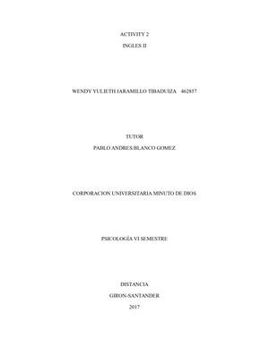 Activity 2 Wendy Jaramillo