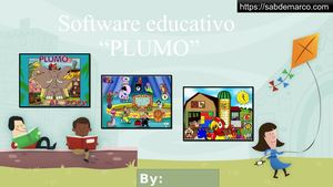 Software educativo para niños "Plumo"