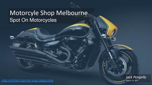 Motorcycle Shop Melbourne - Spotonmotorcycles