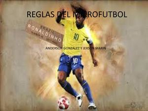 Reglas Del Microfutbol