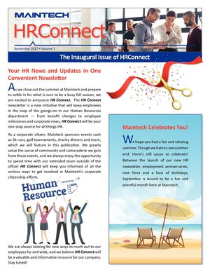 Maintech Hr Newsletter 92017 V1 0