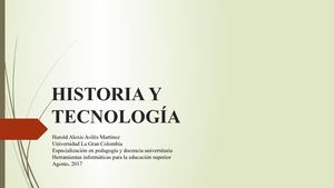 La Revolución Tecnológica