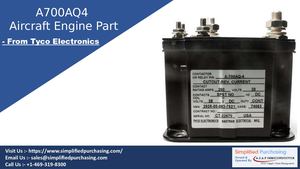A700AQ4 Cutout Relay Engine Generator by Tyco Electronics