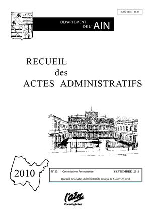 23 - Cp Septembre 2010