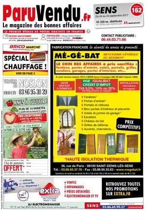 PARUVENDU.FR SENS N°162