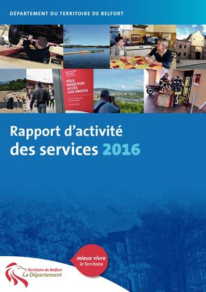 Rapport d'activité des services 2016
