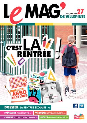 Le Mag' de Villepinte n°27 - Septembre-Octobre 2017
