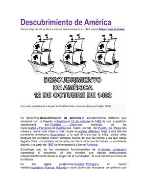 Descubrimiento De América 902