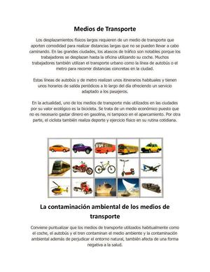 Medios De Transporte