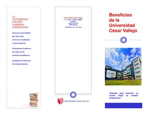 Beneficios UCV