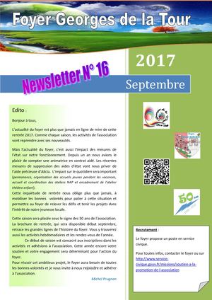 Newsletter 16