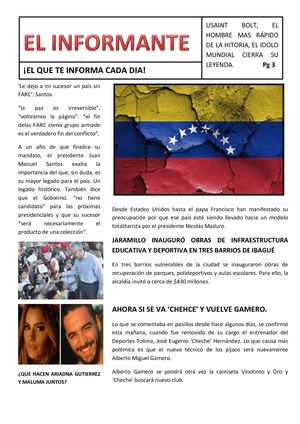 Periodico EL INFORMANTE