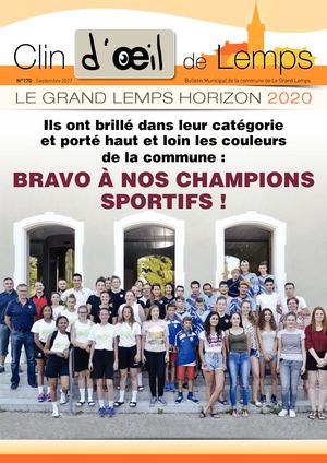 Clin d'¼il n° 170 - Septembre 2017