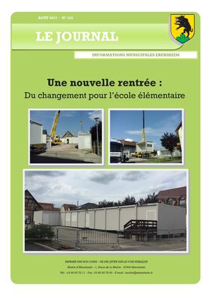 Journal communal d'Ebersheim - août 2017
