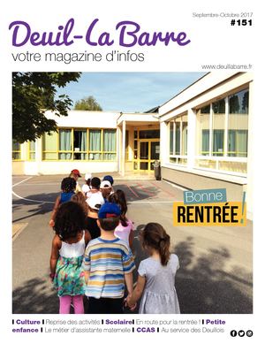 Magazine Deuil-La Barre & Vous - Septembre/Octobre - N°151