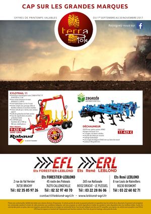 Forestier Leblond Terra Pole Automne 2017