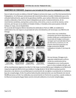 Dia Del Trabajo