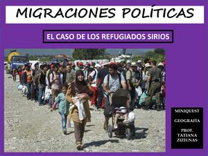 Miniquest Migraciones Políticas