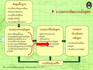 ระบบการพัฒนาหลักสูตร.