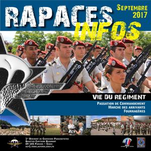 RAPACES INFOS SEPTEMBRE 2017