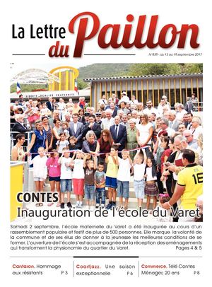 Lettre du Paillon N°839