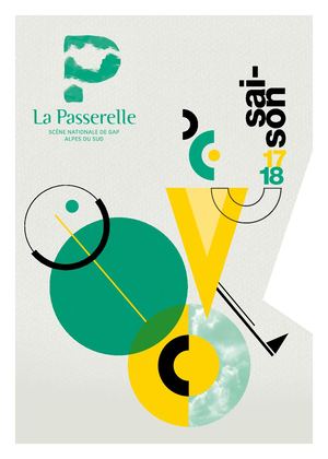 Plaquette de saison 2017-18 du Théâtre La passerelle