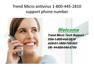 Trend Micro +1 800 445 2810 Helpline Phone Number
