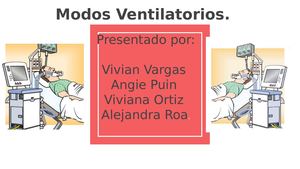 Modos Ventilatorios