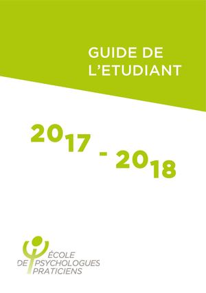 Guide étudiant Lyon 2017 2018