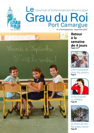 Journal d’Information Municipal Le Grau du Roi Port Camargue n°170 sept-nov 2017