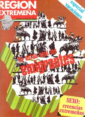 Región Extremeña nº 5/1979. Revista del Hogar Extremeño de Madrid