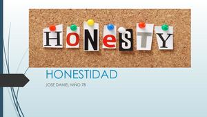 Honestidad